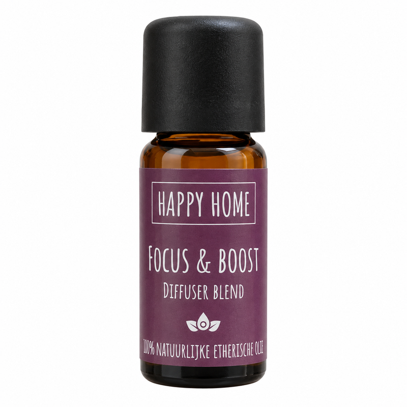 Happy Home Focus & Boost olie 10 ml - De Groene Linde