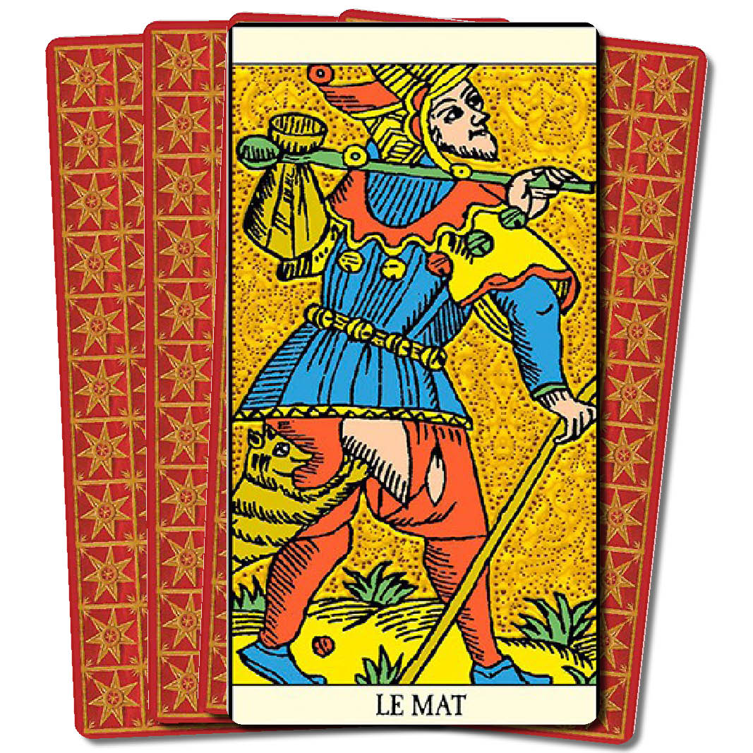 Golden tarot of Marseille