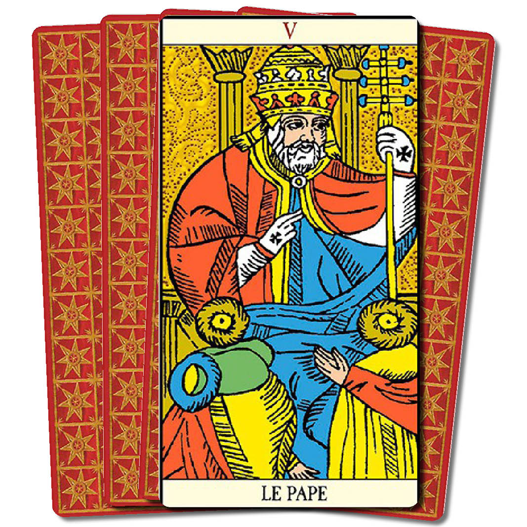 Golden tarot of Marseille