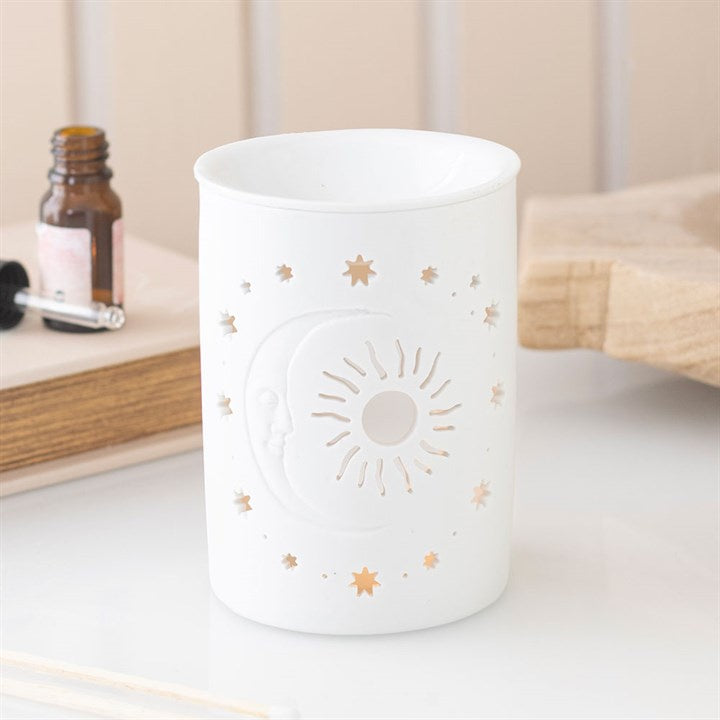 Oliebrander white sun and moon