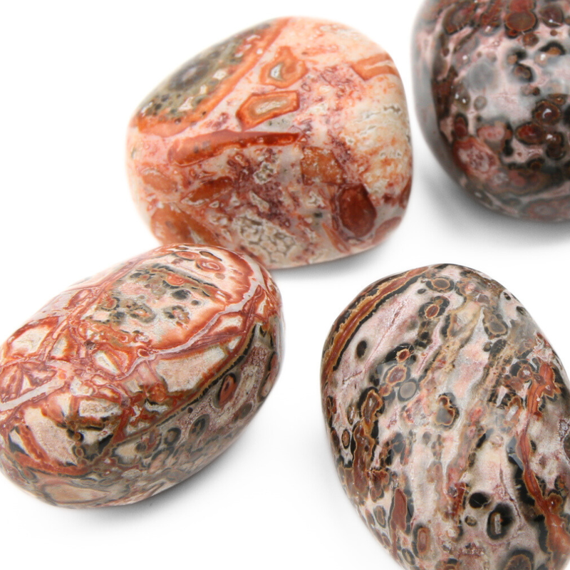 Jaspis Luipaard trommelsteen