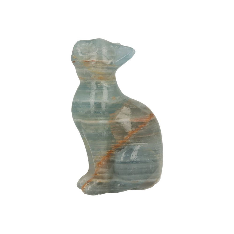 Blauwe onyx kat - 1