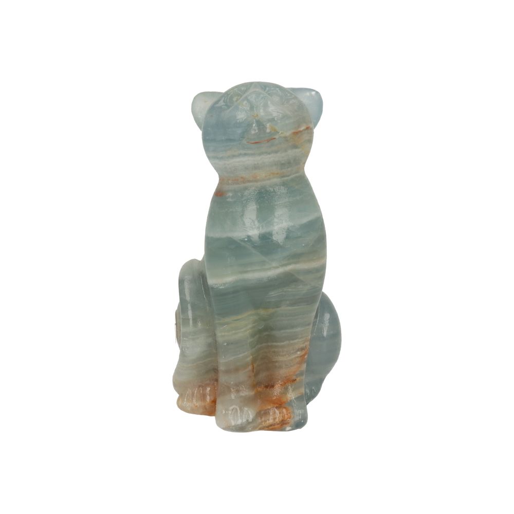 Blauwe onyx kat - 1