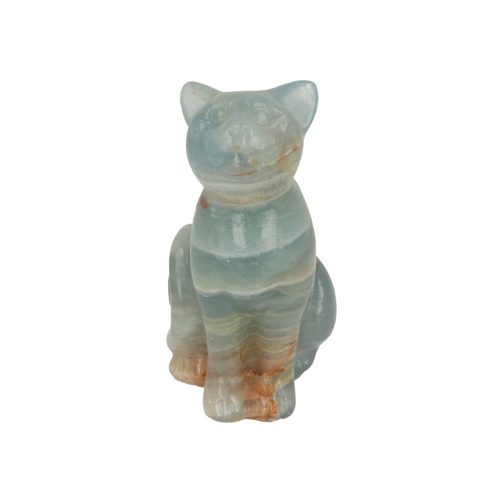 Blauwe onyx kat - 1