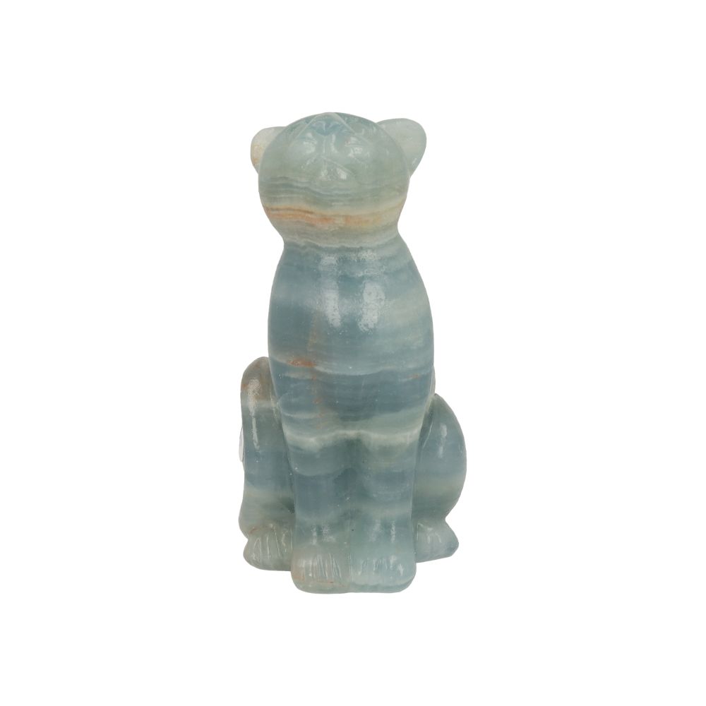 Blauwe onyx kat - 2