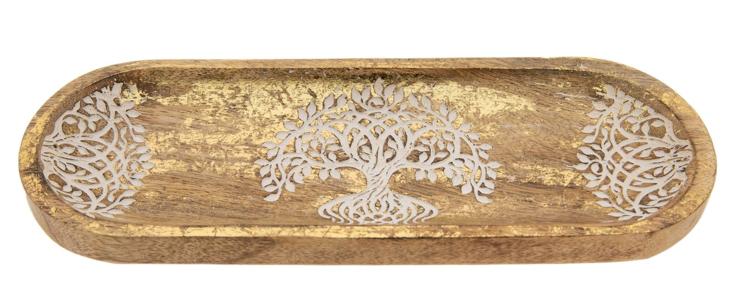 Wierookhouder ornament levensboom