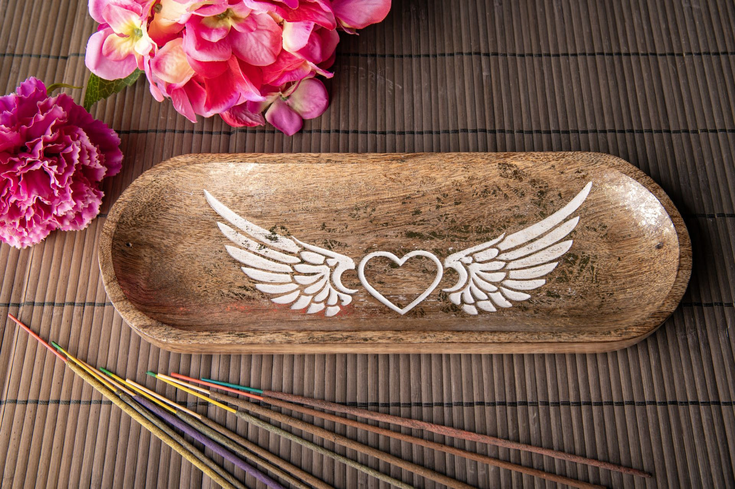 Wierookhouder ornament engel