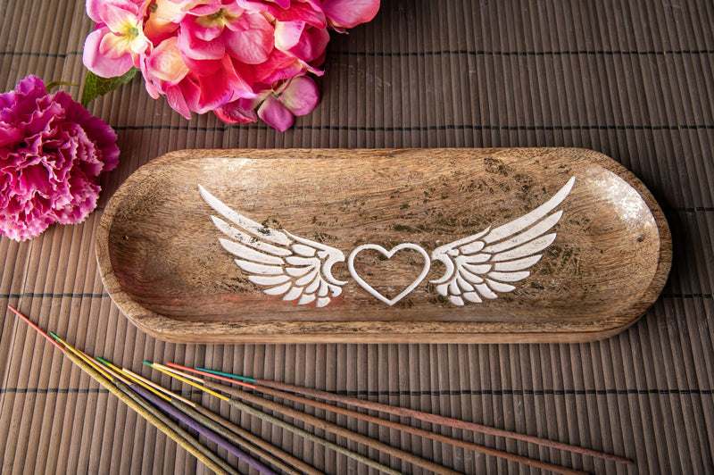 Wierookhouder ornament engel
