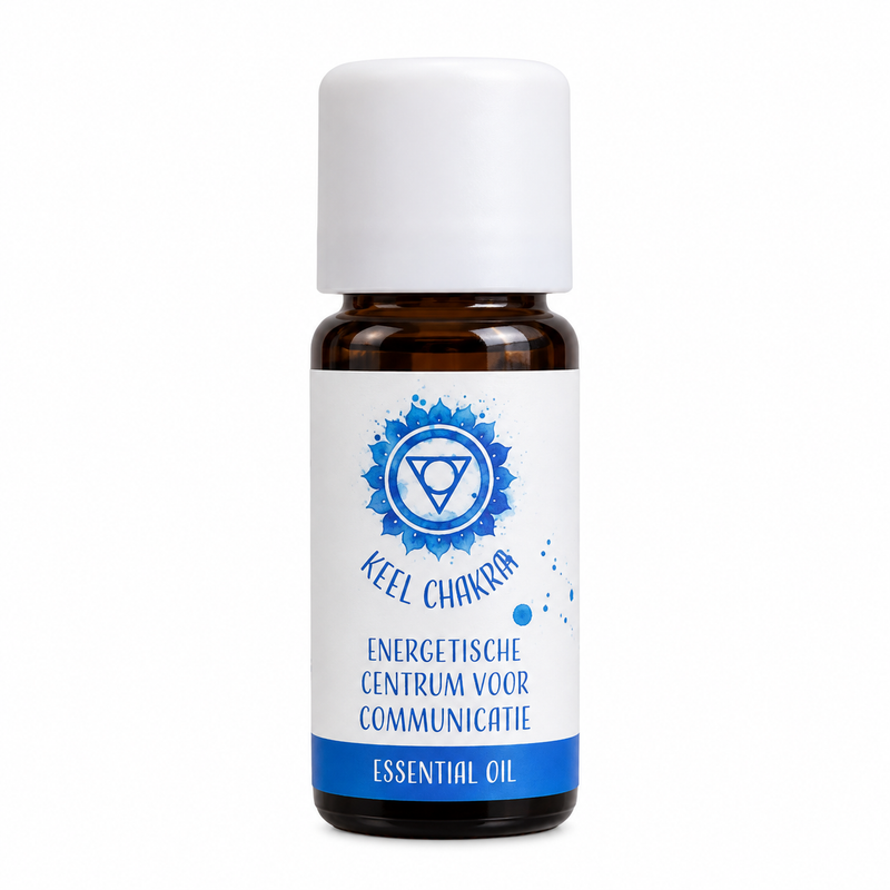 5. Keel chakra olie 10 ml - De Groene Linde