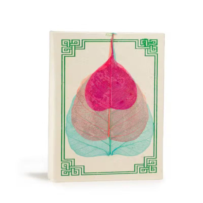 Notitieboek Lokta papier Bodhi Leaf 15x12