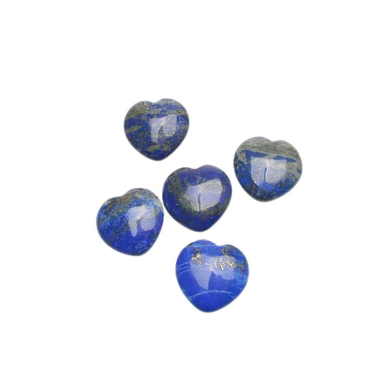 Lapis Lazuli Hart trommelsteen