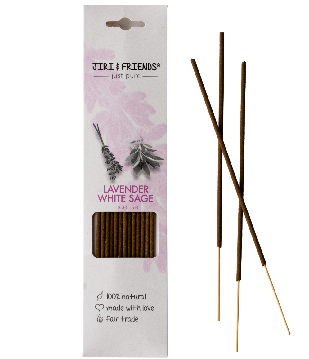 Jiri & Friends Wierook Lavendel, Witte Salie
