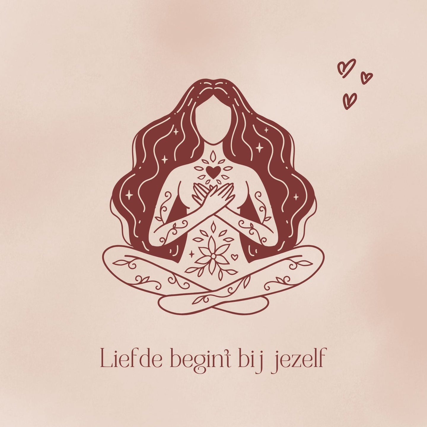 Postkaart - Liefde begint bij jezelf