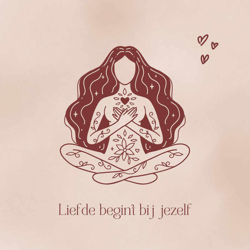 Postkaart - Liefde begint bij jezelf