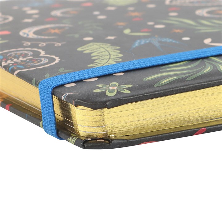 Midnight Bloom Notebook A5