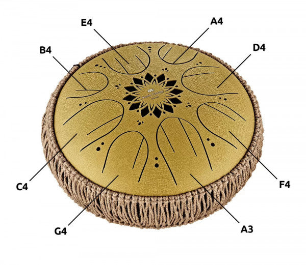 Meinl Tongue Drum Goud - Medium