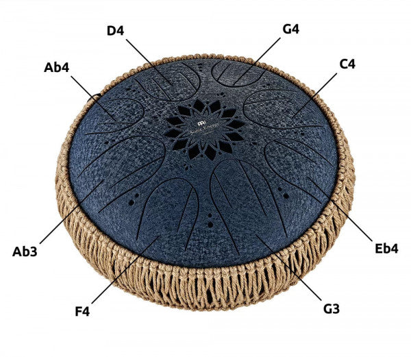 Meinl Tongue Drum Blauw - Medium