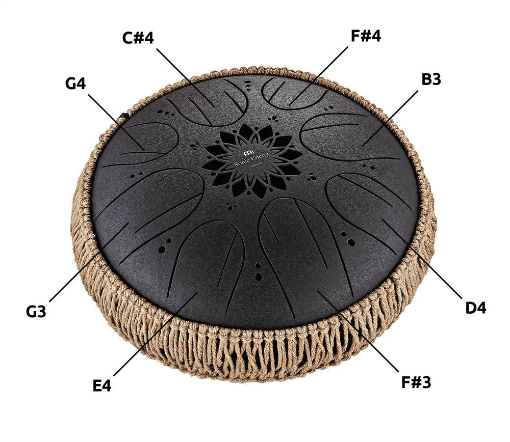 Meinl Tongue Drum Zwart - Medium