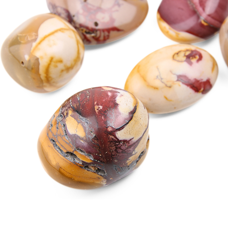 Mookaiet trommelsteen