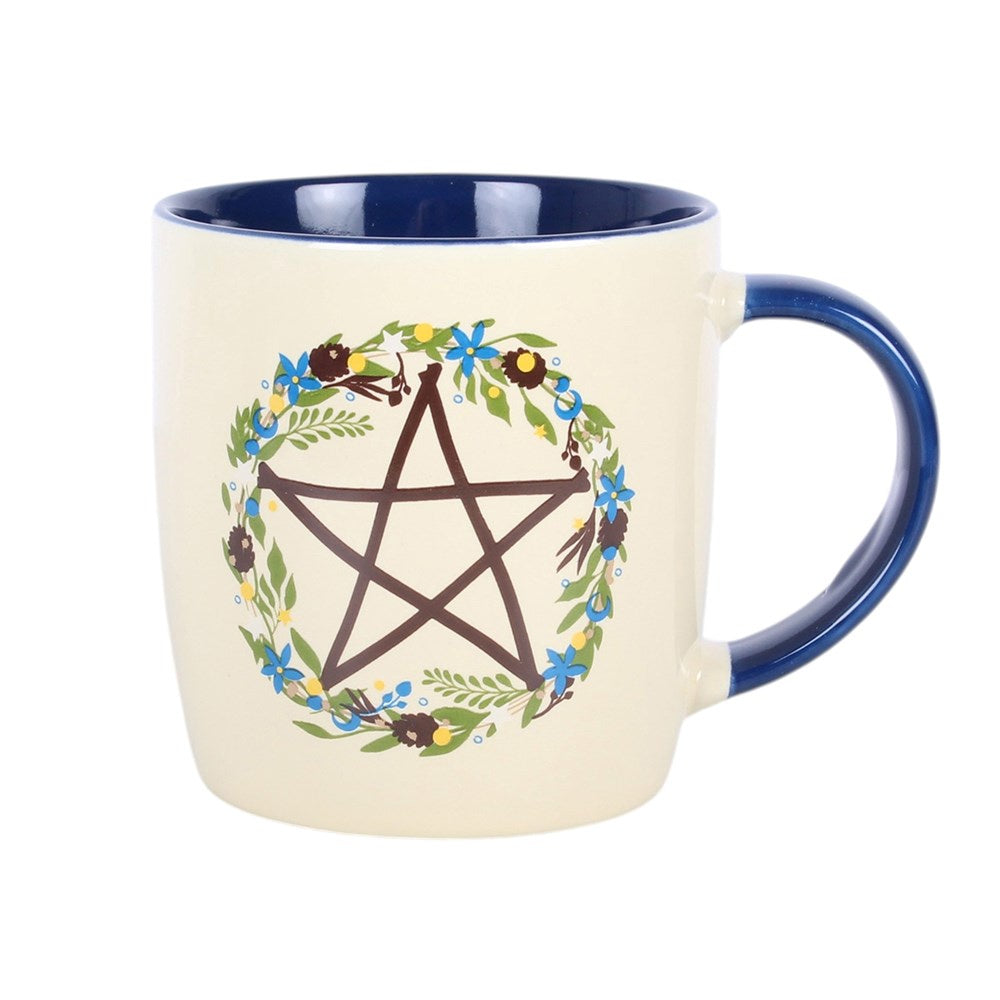 Zonnewende Pentagram Mok
