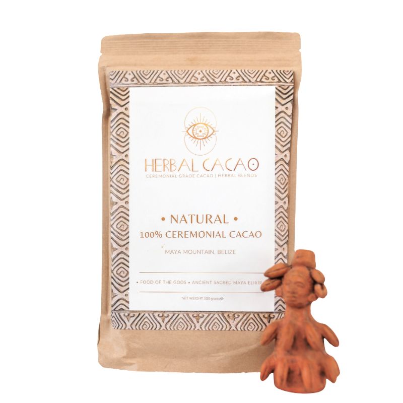 Herbal Cacao 100% Cacao - Natural Belize 500 gr