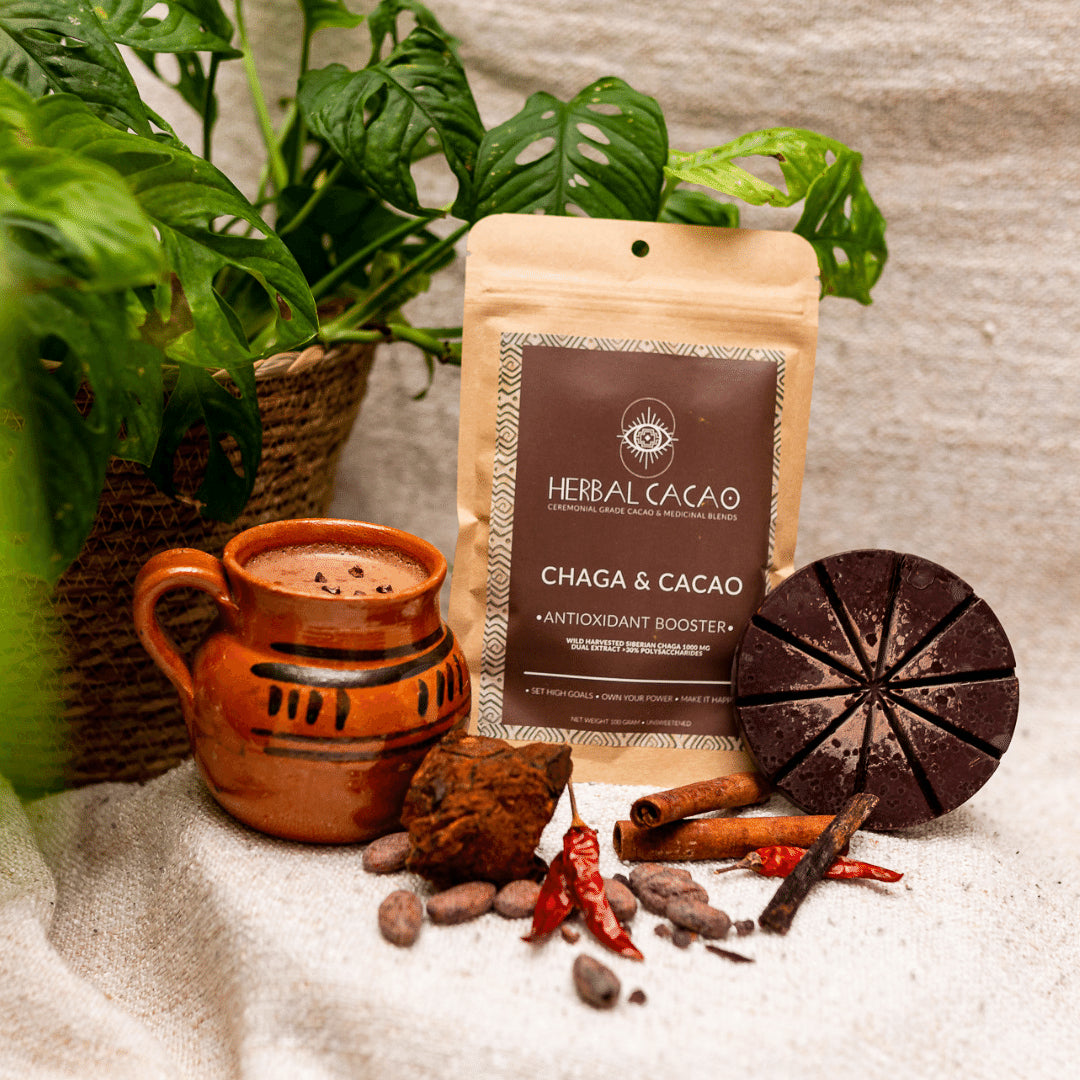 Herbal Cacao Chaga & Cacao - Divine Strength