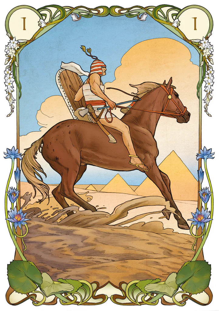 Egyptian Art Nouveau Lenormand Oracle
