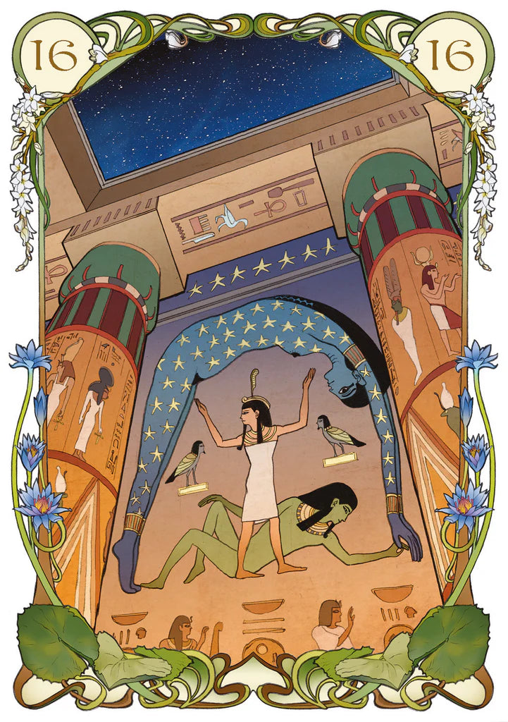 Egyptian Art Nouveau Lenormand Oracle