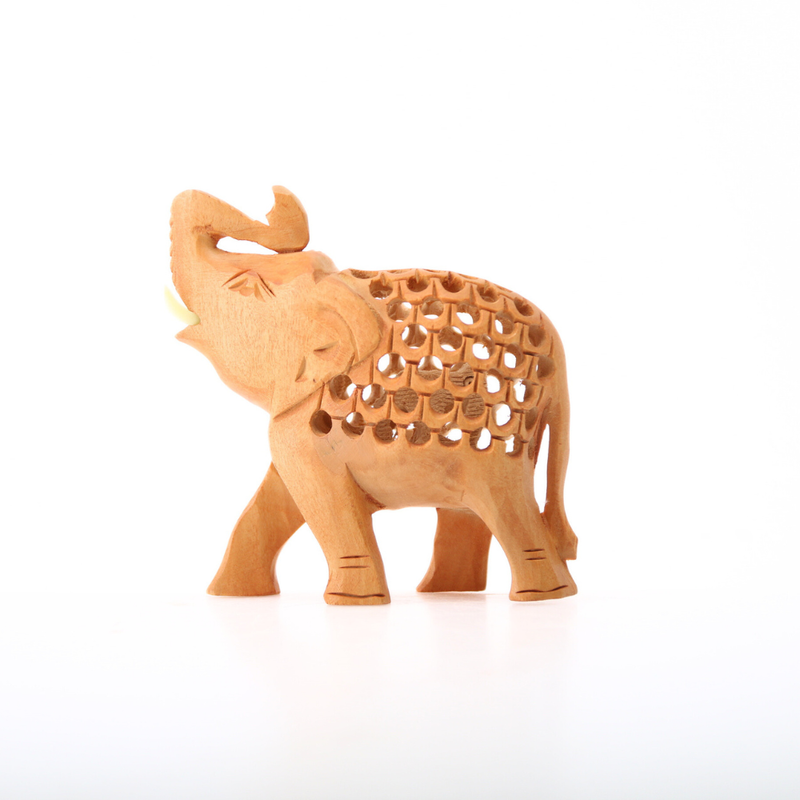 Houten olifant 7,5cm