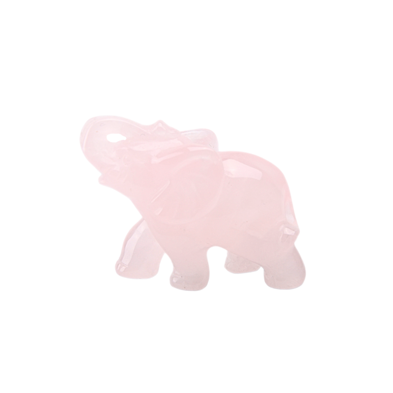 Rozenkwarts olifant (klein)