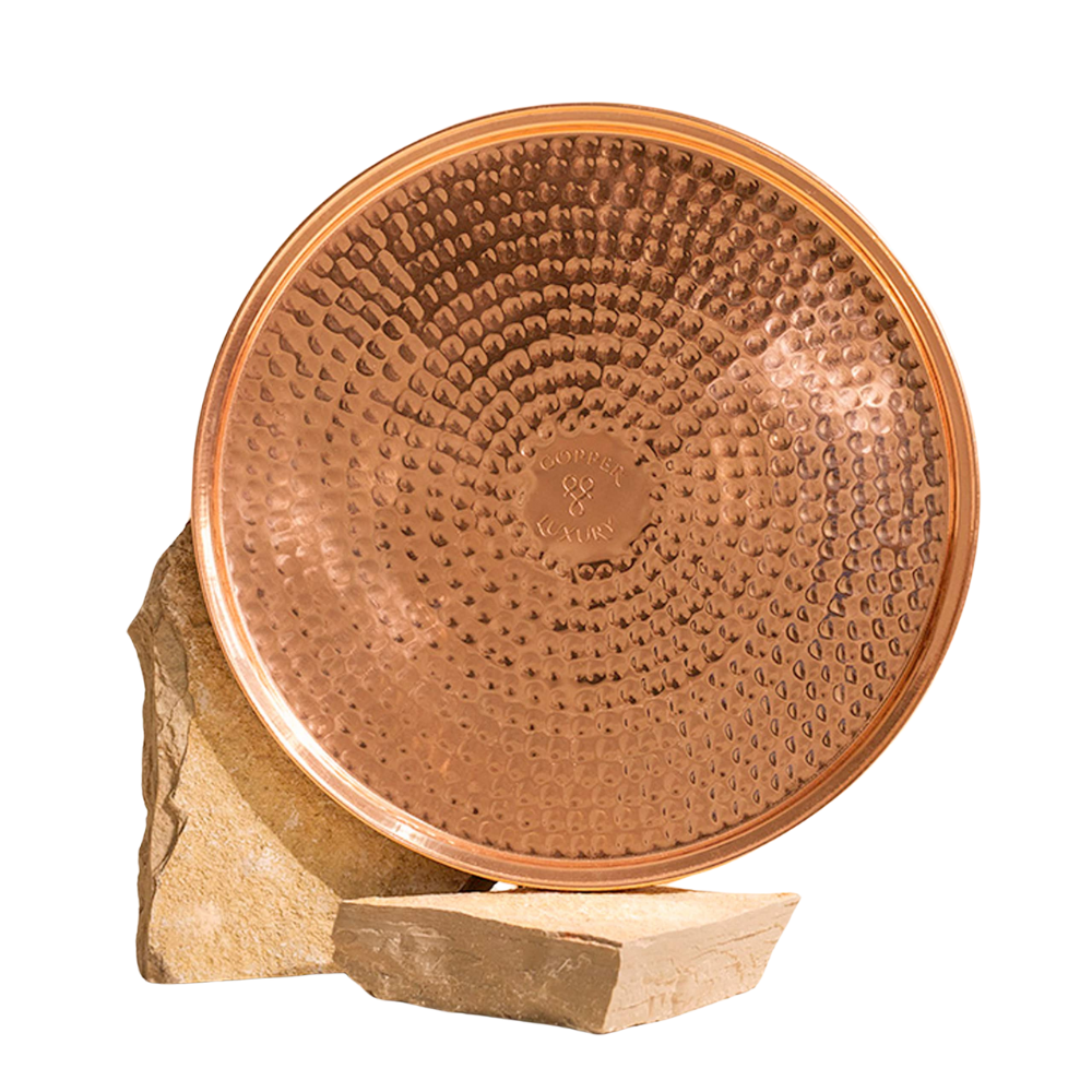 Koperen dienblad - schaal