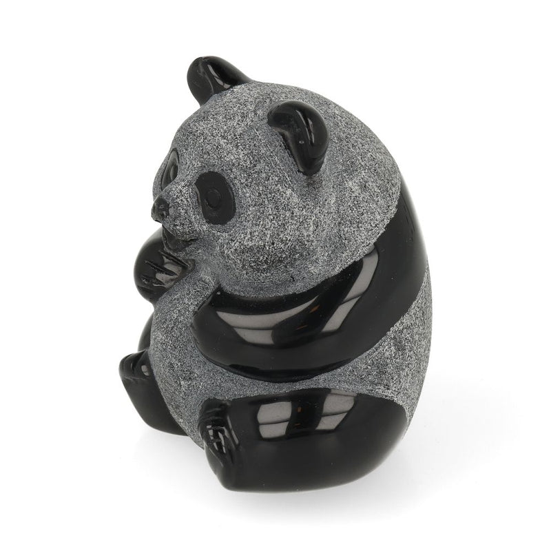 Panda Zwarte Obsidiaan - 2
