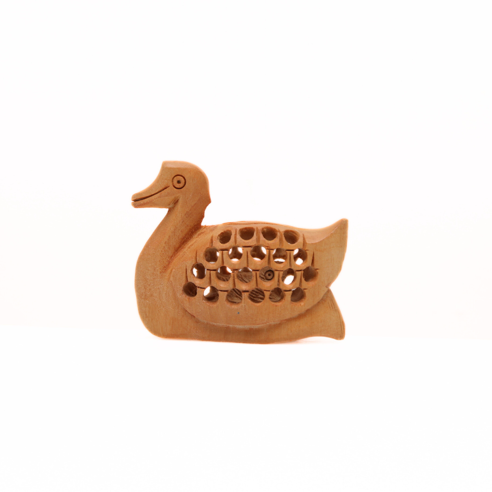 Houten eend  6,25cm