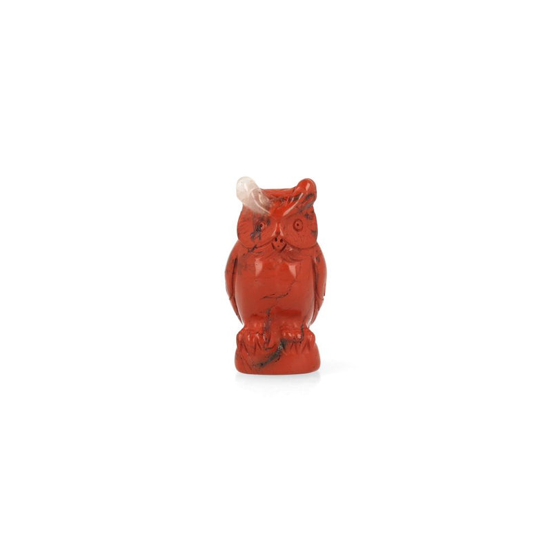 Jaspis Rood Uiltje Mini - 1