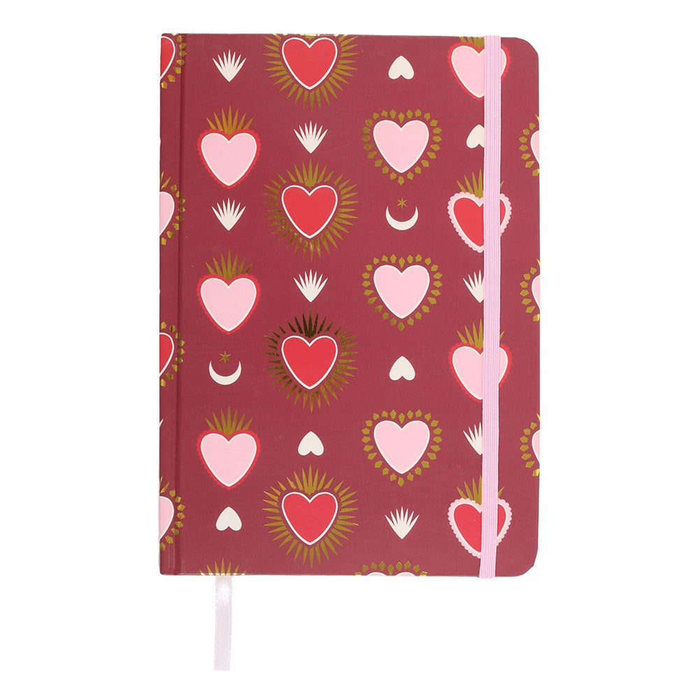 Notebook hartjes