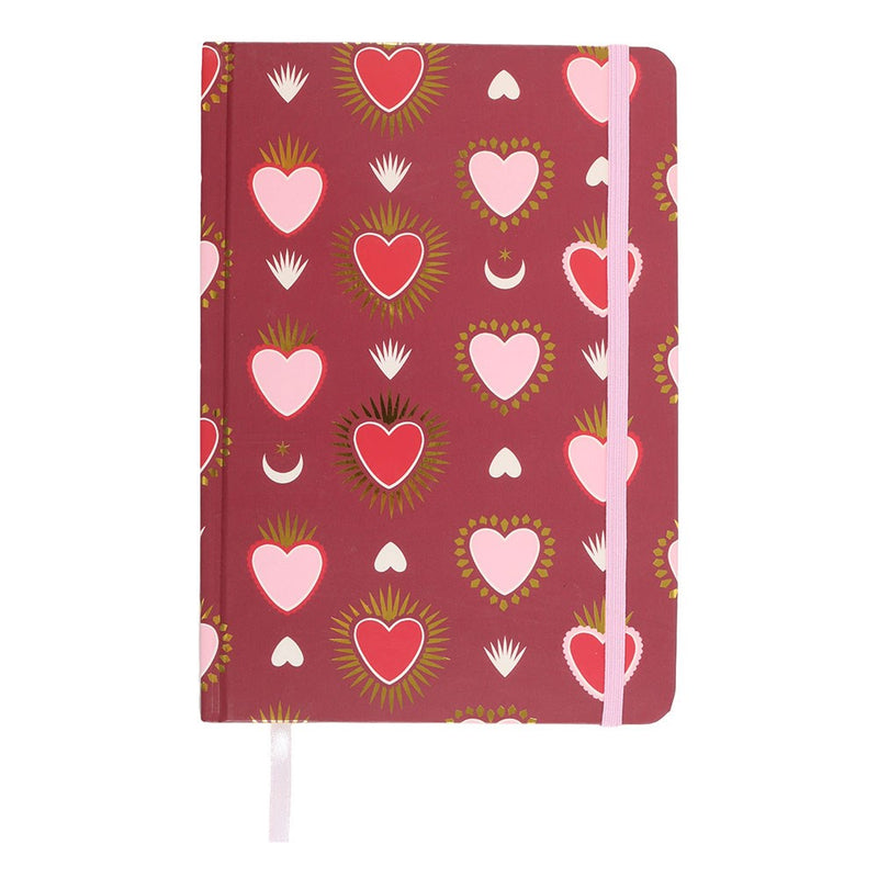 Notebook hartjes
