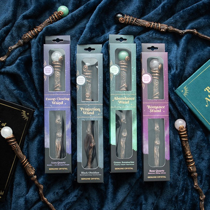 Crystal wand