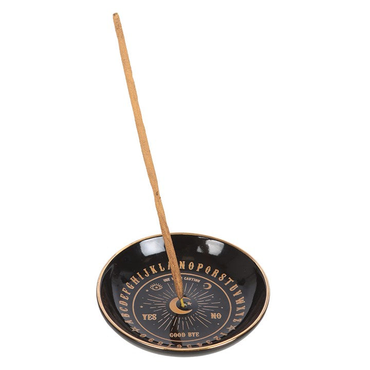 Wierookhouder zwart Spirit Board