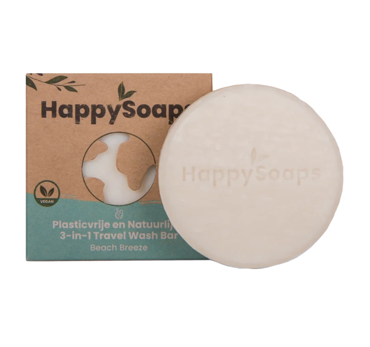 3-in-1 Travel Wash Bar - Beach Breeze