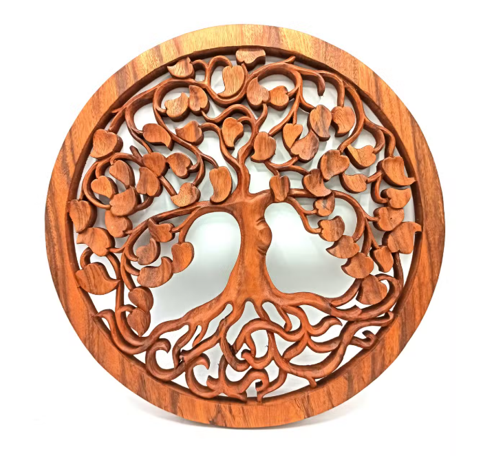 Tree of Life Panel (Suar Wood, Indonesië)