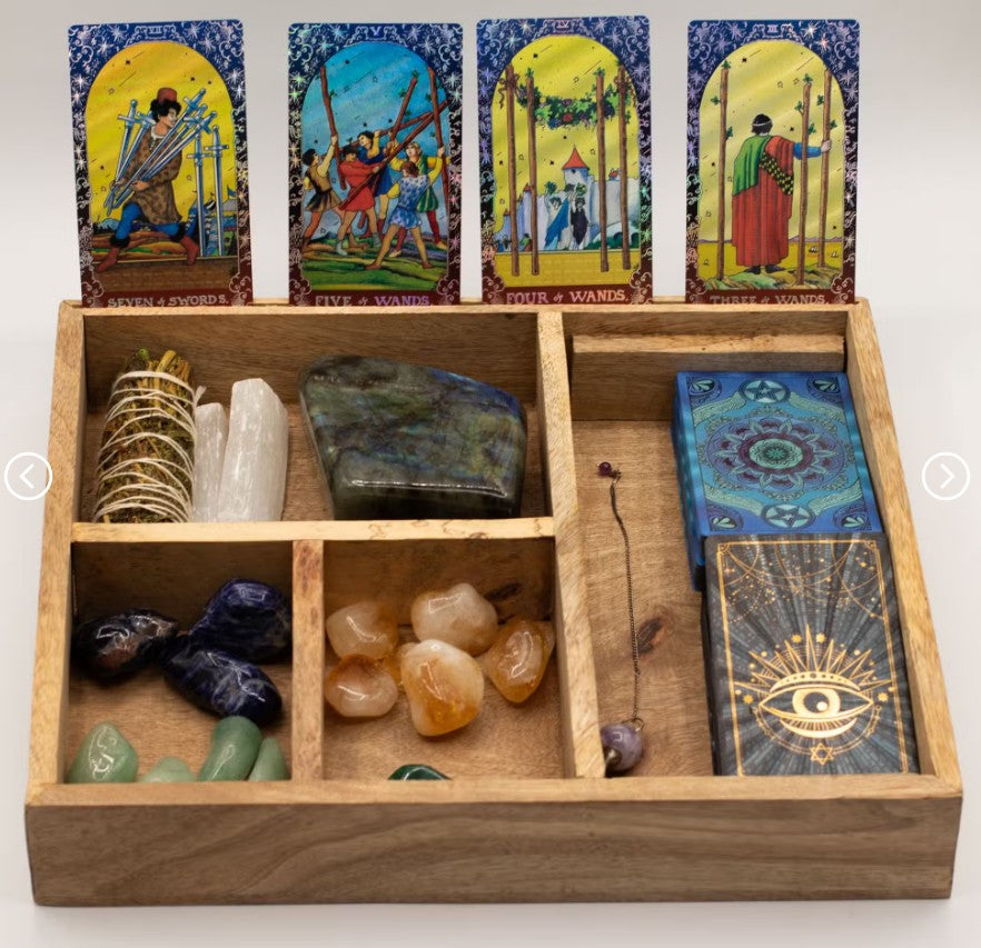 Opbergbox voor tarot- en orakelkaarten