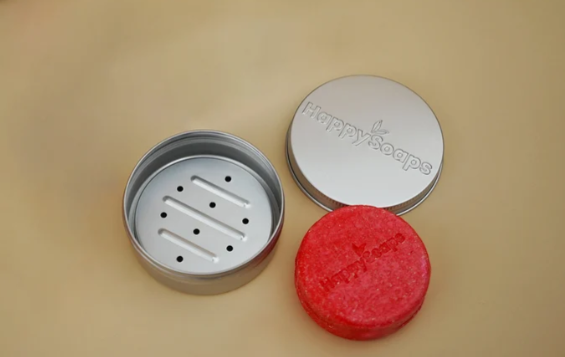 Shampoo Bar bewaar- en reis blikje