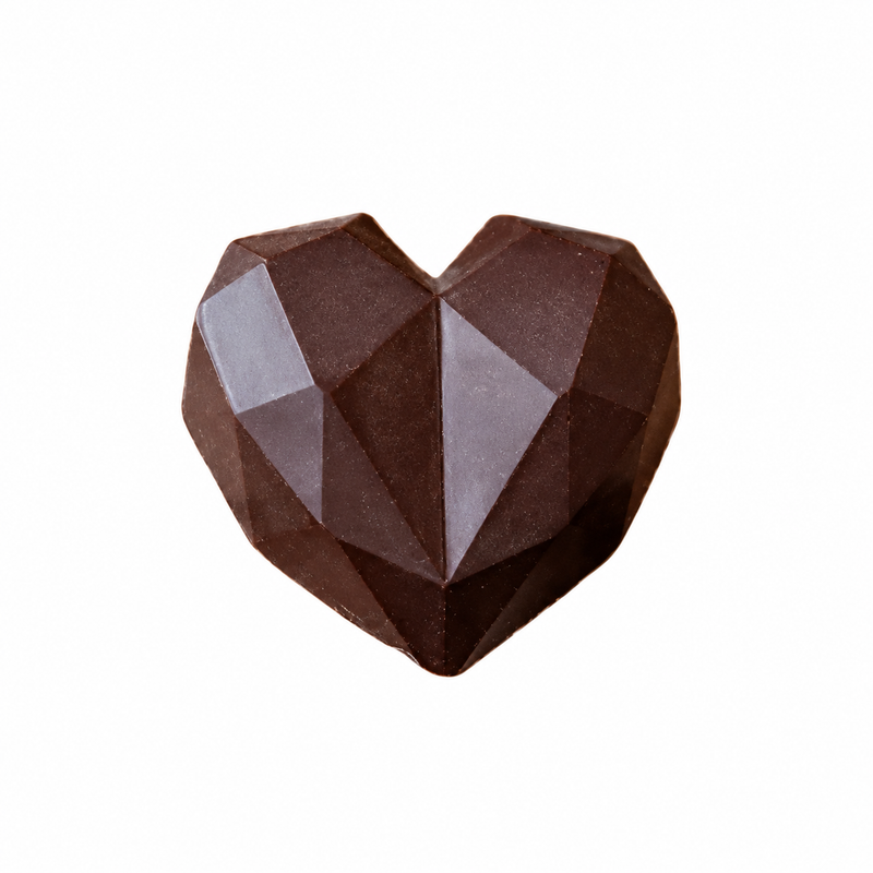 Pure Kakaw -  Kakaw Hart 100% cacao uit Nicaragua 45 gram