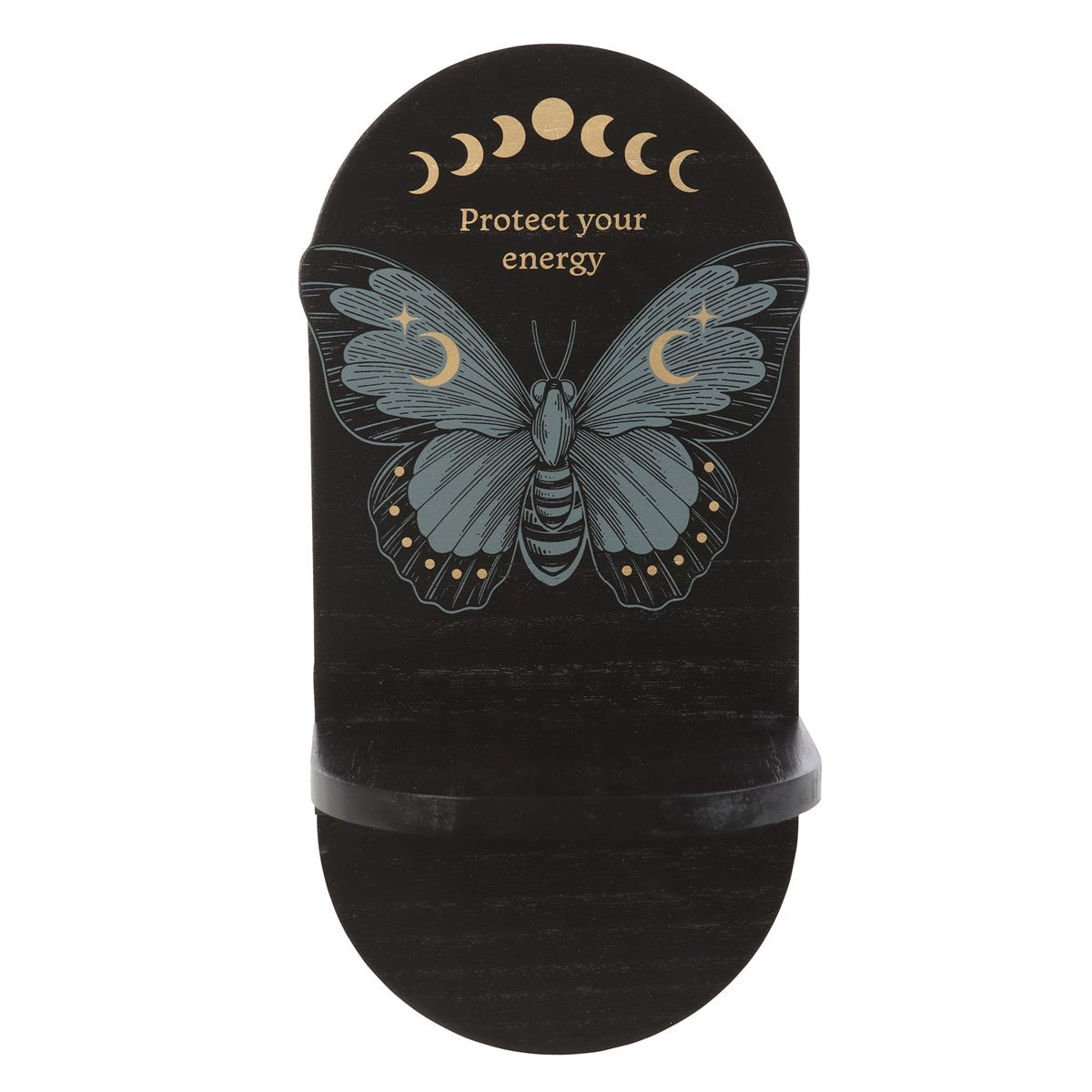 Altaar zwart nachtvlinder