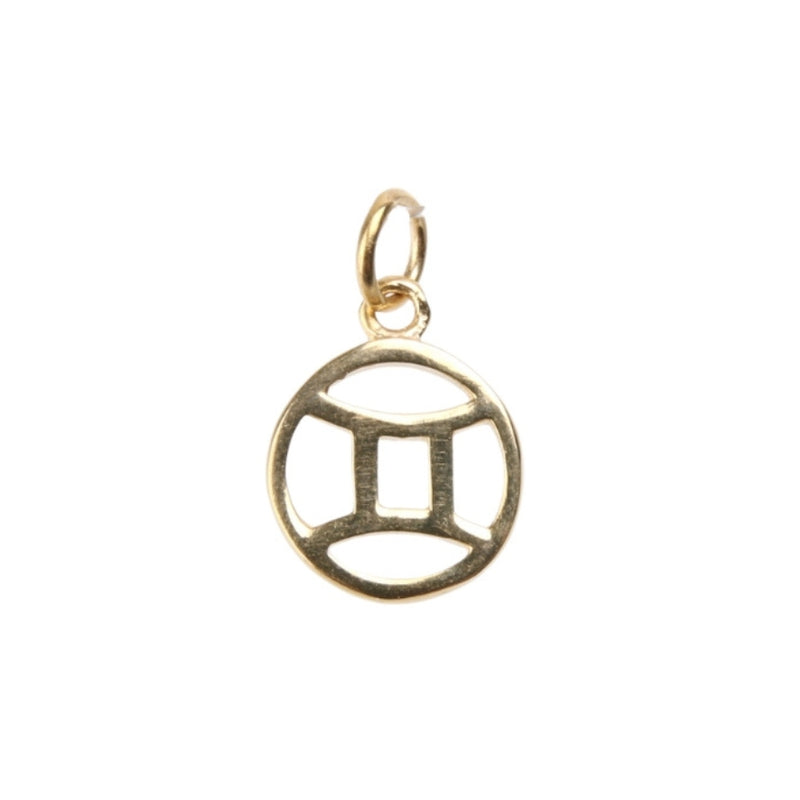 Sterrenbeeld hanger Tweelingen Gold Plated