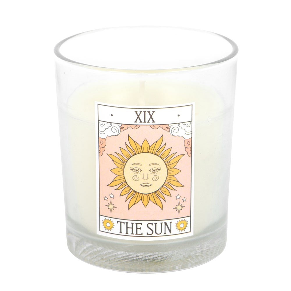 Geurkaars - The Sun Vintage Tarot Rose