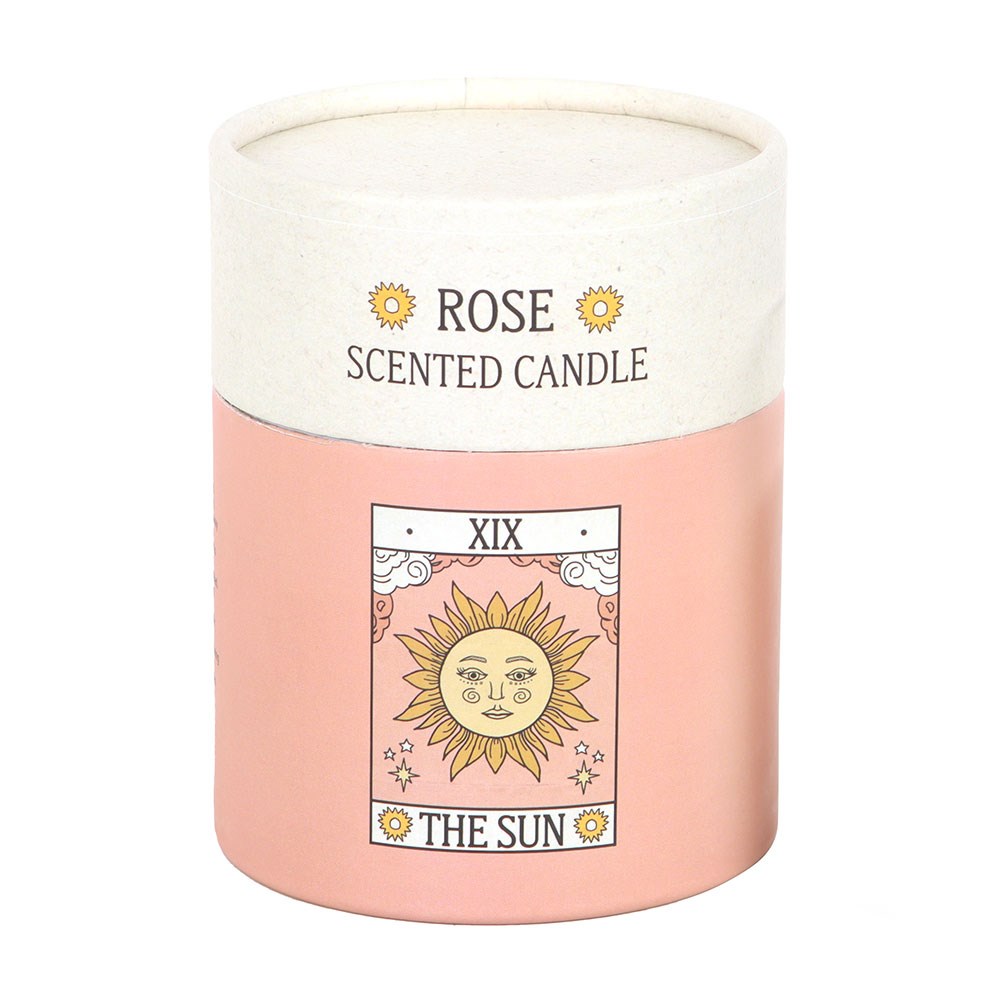 Geurkaars - The Sun Vintage Tarot Rose