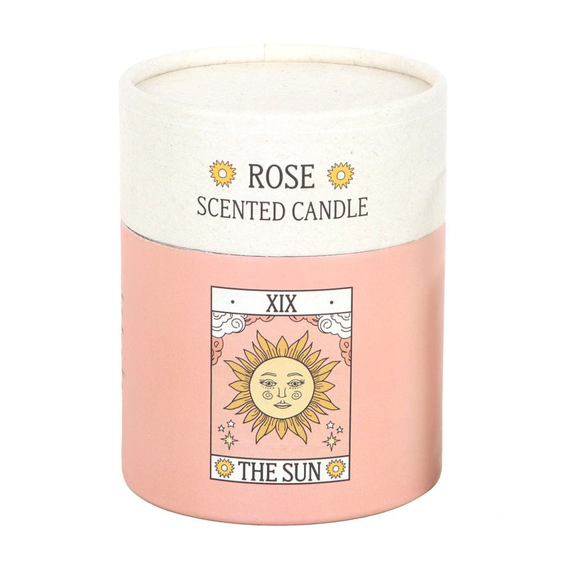 Geurkaars - The Sun Vintage Tarot Rose