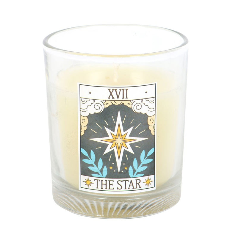 Geurkaars - The Star Vintage Tarot Blueberry