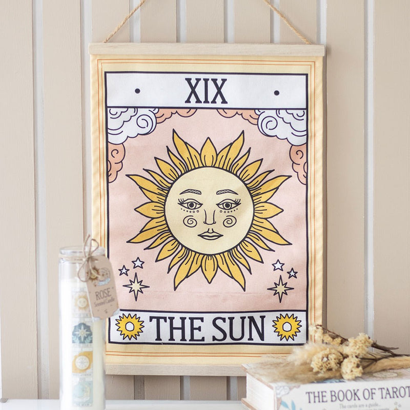 Wanddecoratie - The Sun Vintage Tarot